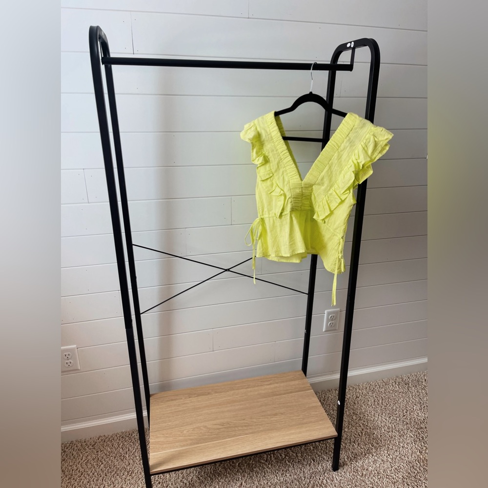Strut & Bolt: Neon Ruffle Summer Top